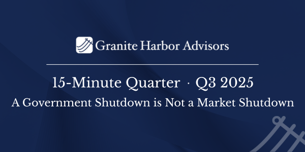 15-Minute Quarter: A Government Shutdown is Not a Market Shutdown